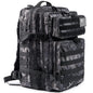 60L Military Tactical Backpack, Molle Assault Rucksack for Hiking, Camping & Travel
