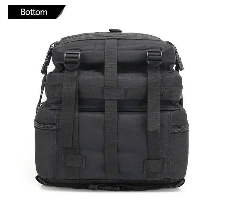 45L Tactical Backpack, Military Molle Travel Pack for Trekking, Camping & Hunting