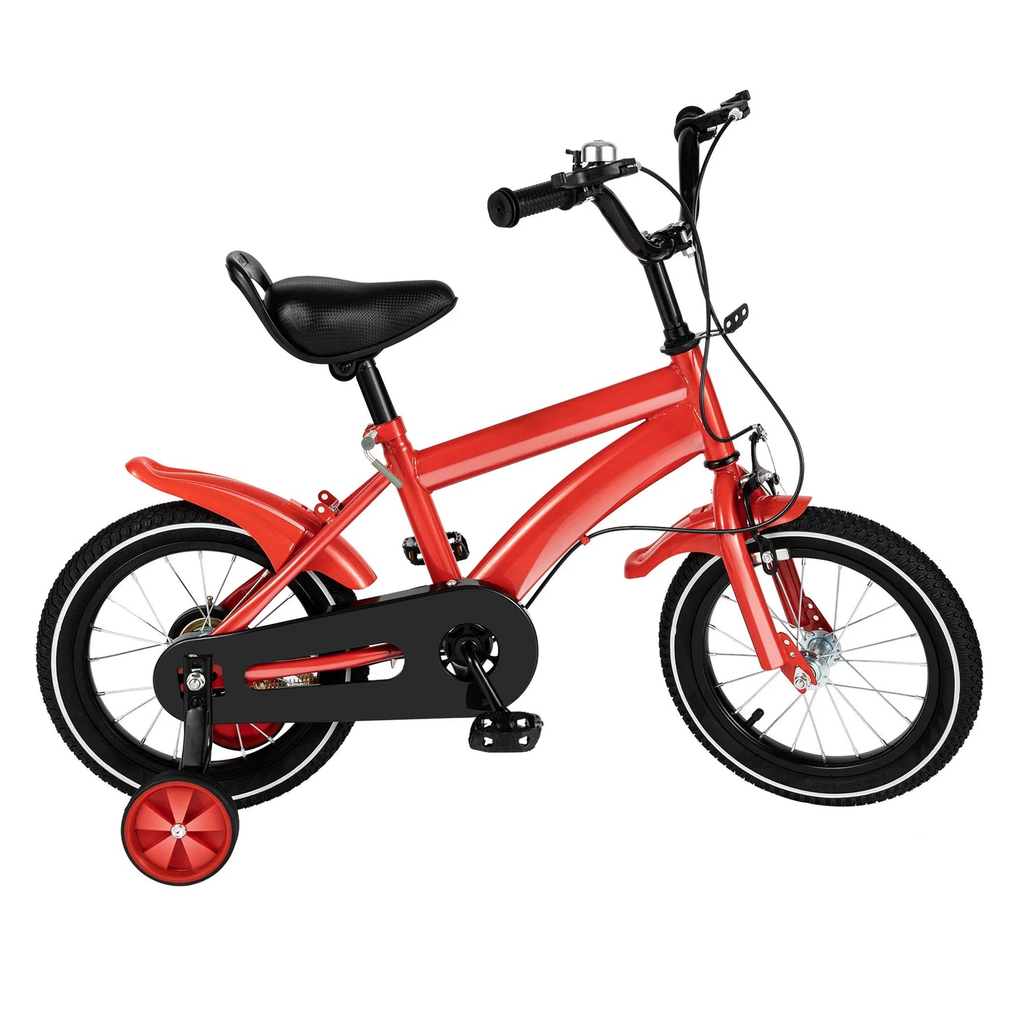 14-Inch Children's Bicycle with Training Wheels for Boys & Girls Ages 2-5