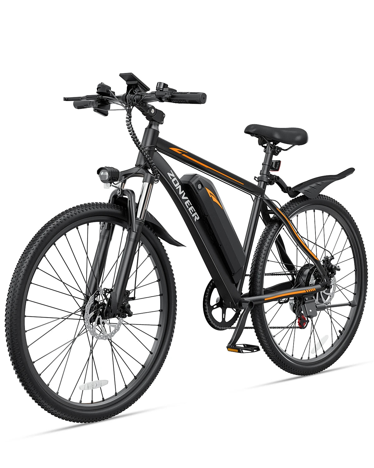 M26 Electric Bike with 1000W Peak Motor and 50-Mile Range