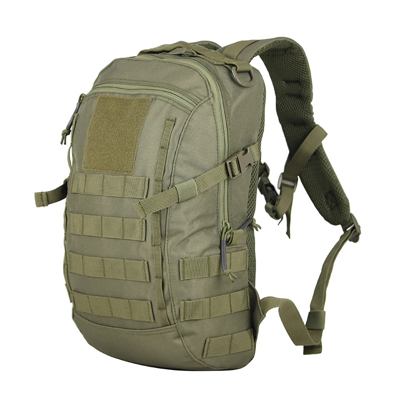 20L Waterproof Tactical Backpack, Molle Outdoor Rucksack for Hiking, Camping & Travel