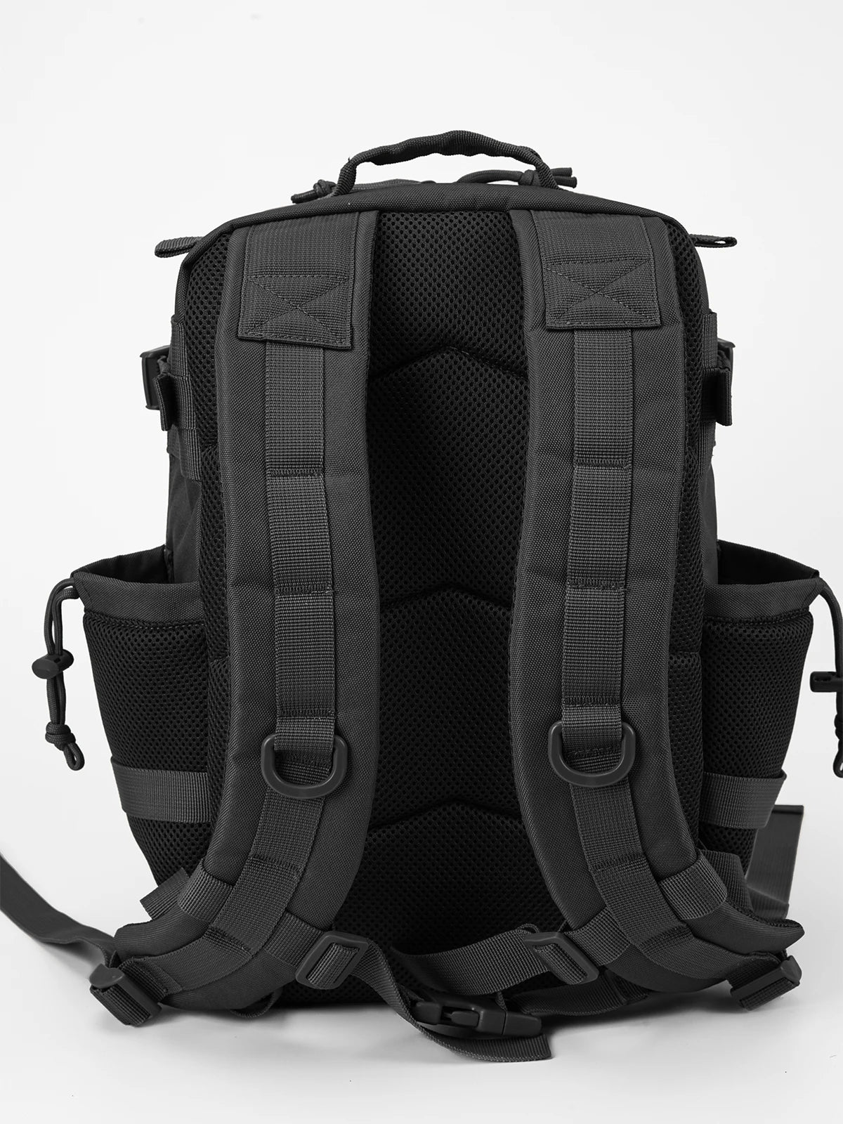 25L Tactical Backpack, MOLLE Outdoor Hiking & Fitness Backpack with Dual Cup Holders