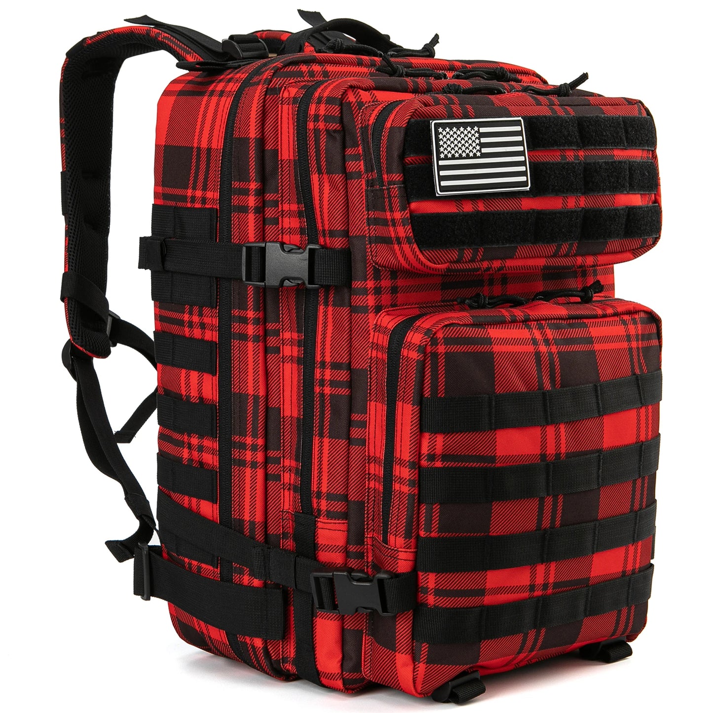 60L Military Tactical Backpack, Molle Assault Rucksack for Hiking, Camping & Travel