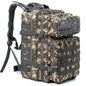 45L Tactical Hunting Backpack, Large Capacity Outdoor Rucksack for Hiking, Camping & Travel