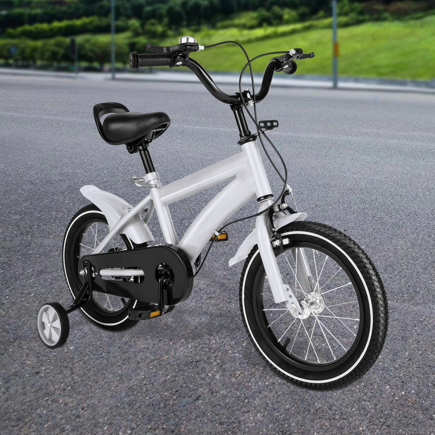 14-Inch Children's Bicycle with Training Wheels for Boys & Girls Ages 2-5
