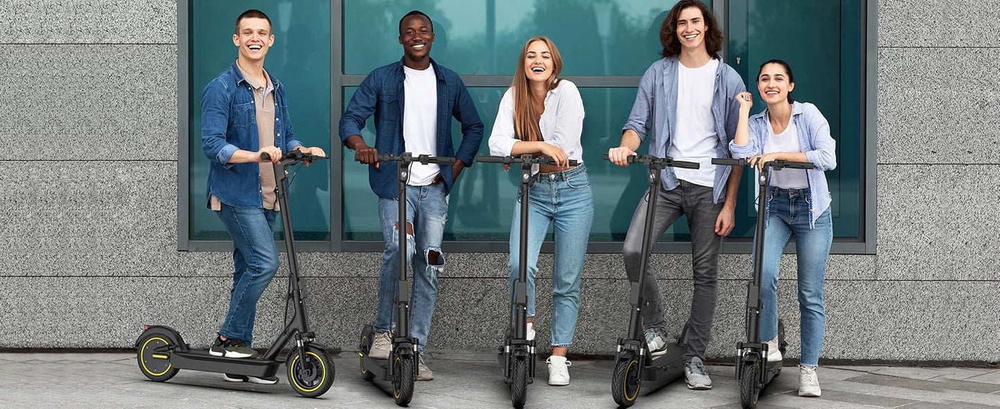 LADPED LPMAX Electric Scooter with 500W Motor, 22 MPH Top Speed & 28-Mile Range