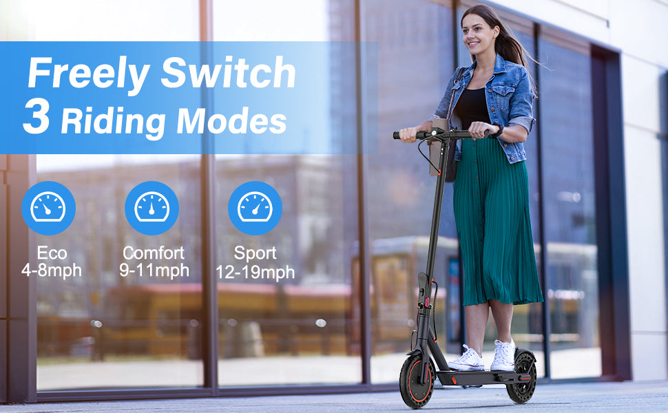 LADPED LP60 Electric Scooter – 350W Motor, 19MPH Top Speed & 16-Mile Range