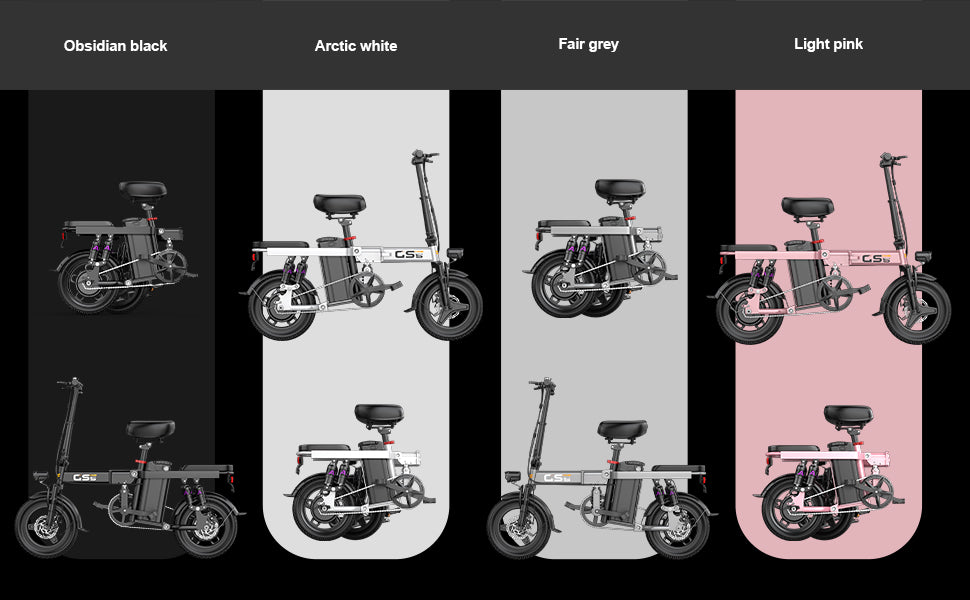 UPlee GS5 Folding Electric Bike with 740W Motor and 45-Mile Assisted Range